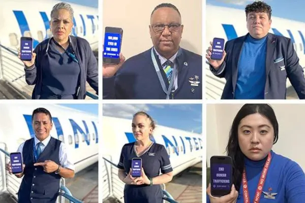 Flight Attendants Fight Human Trafficking