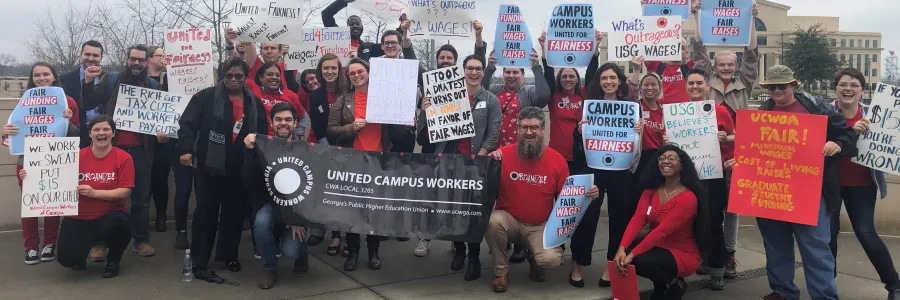 UCWGA Members at 2020 Lobby Day