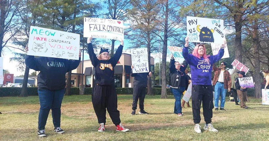 Meow Wolf Workers Hold 3-Day ULP Strike